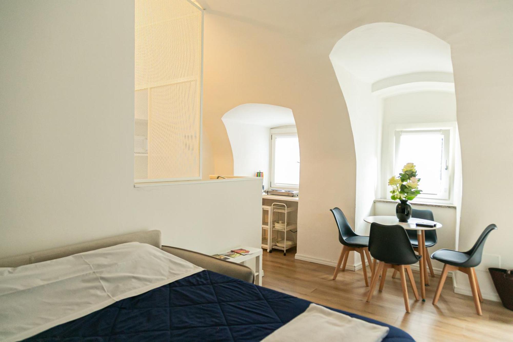 Ferienwohnung Casa Di Beppe Citta Alta Bergamo Exterior foto