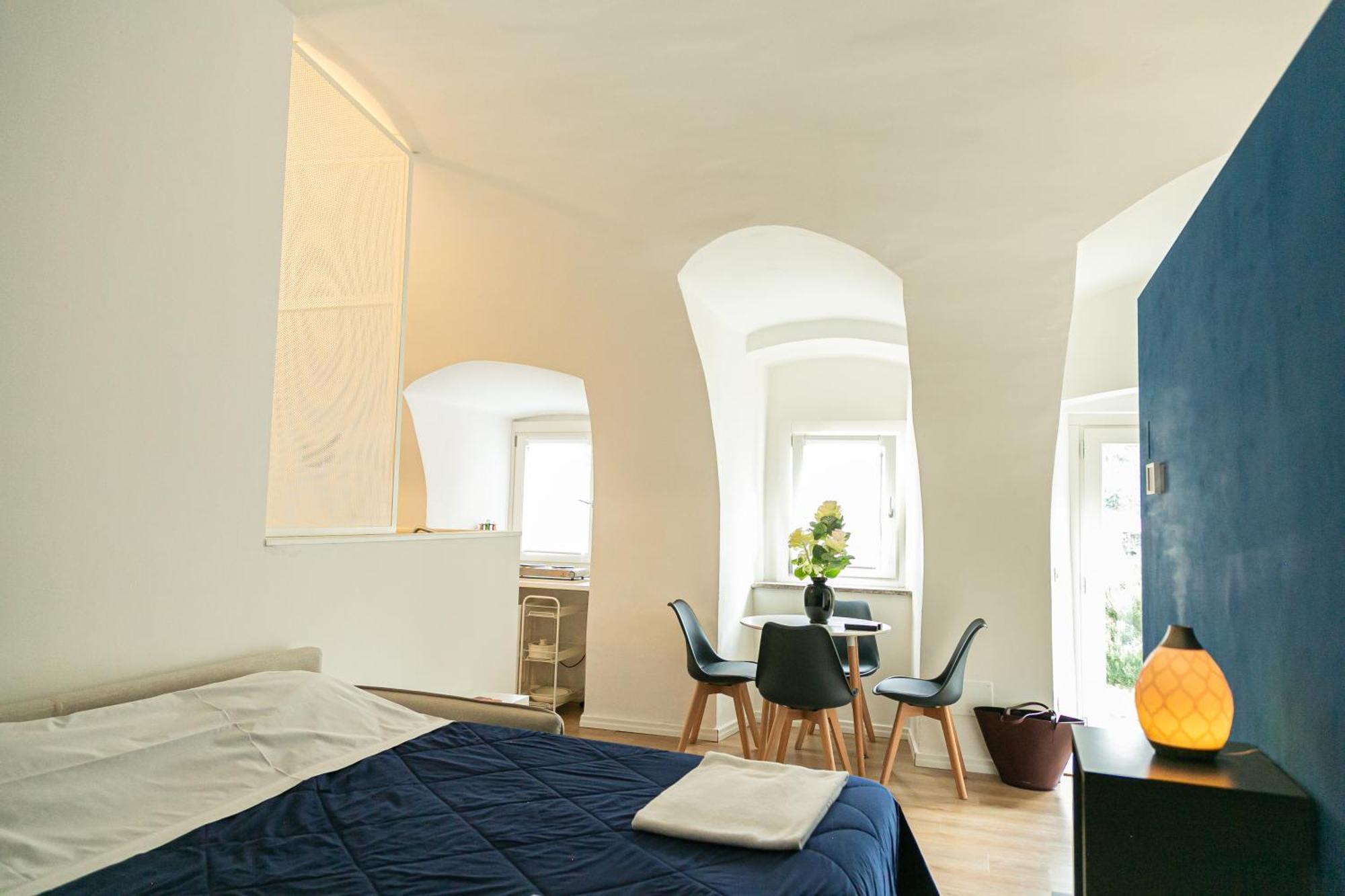 Ferienwohnung Casa Di Beppe Citta Alta Bergamo Exterior foto